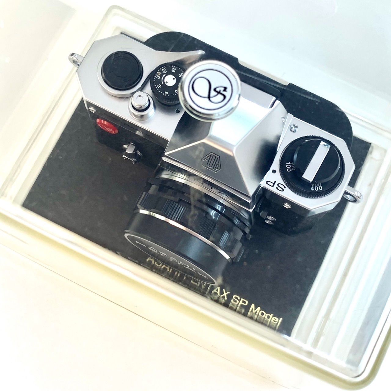 【新品・未使用・未開封⭐️超美品・ミニチュアカメラ】 SHARAN MegaHouse Mini Classic Camera Collection  シャラン・アサヒペンタックスSPモデル ミノックスフィルムカメラ （AYA） 24011004500S