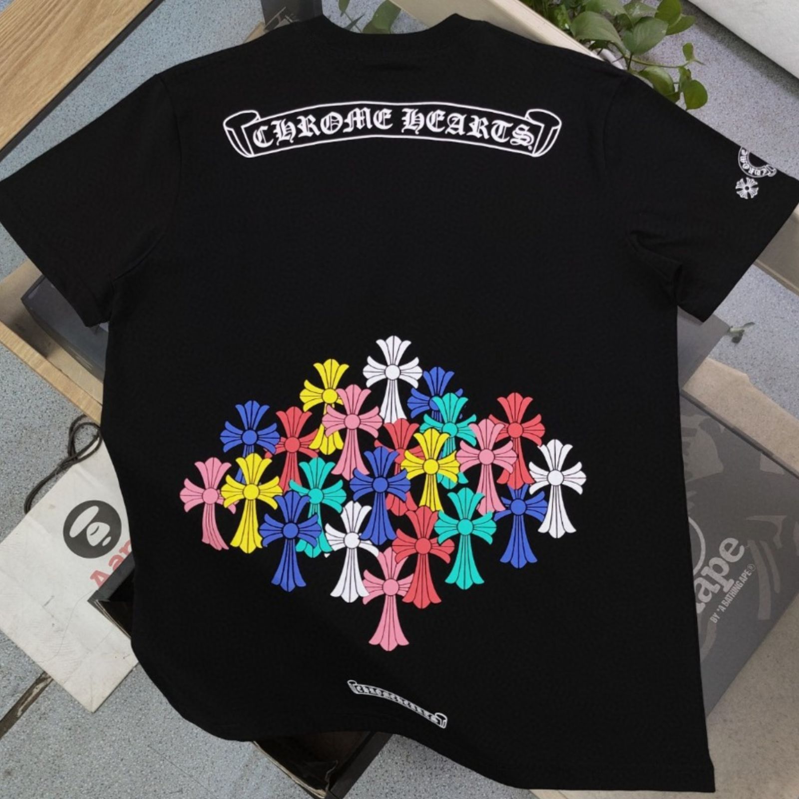 新品 未使用 Chrome Hearts クロムハーツ Ｔシャツ 半袖カットソー メンズ レディース トップス プリント 男女兼用 - メルカリ