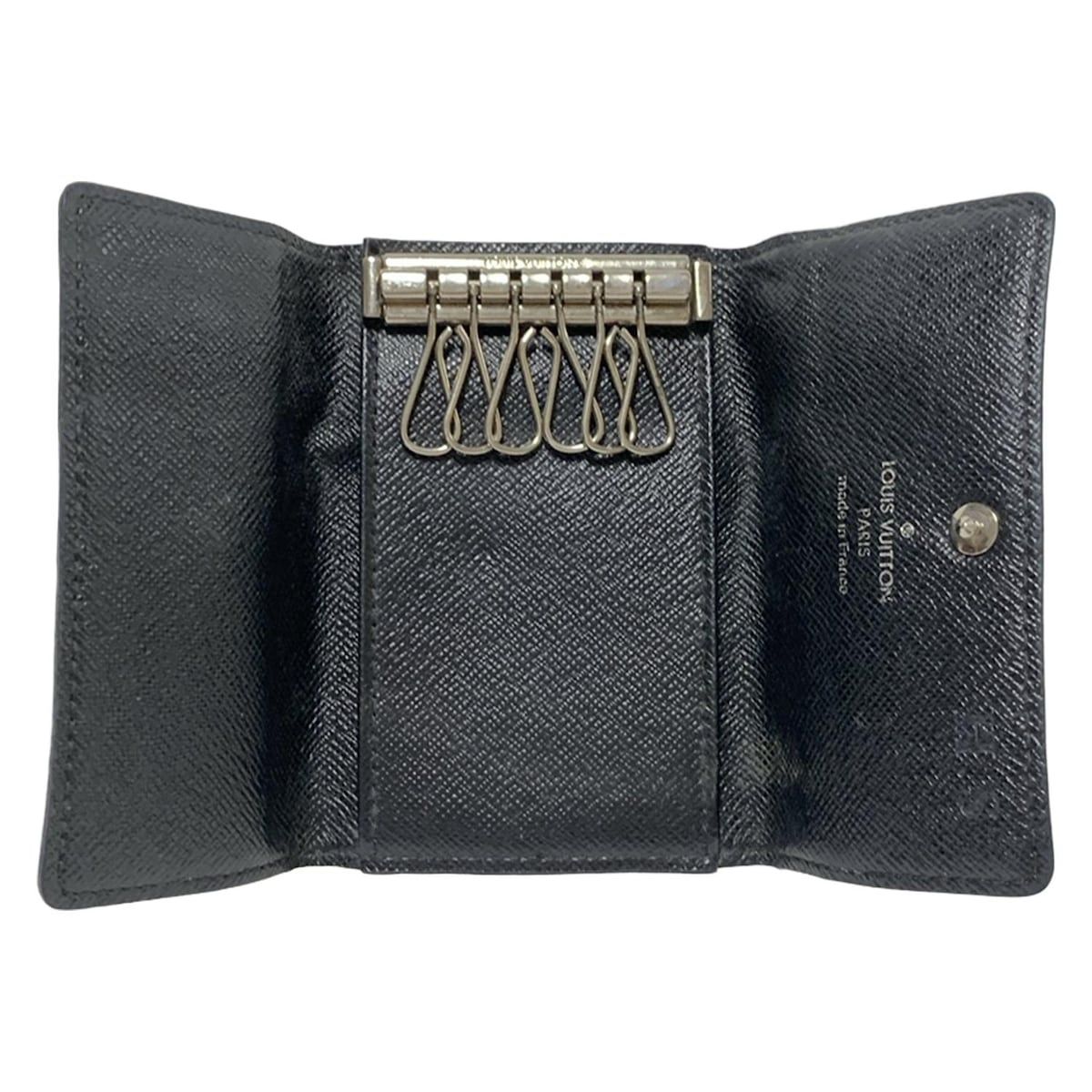 ルイ ヴィトン◎ミュルティクレ6 ダミエ グラフィット キーケース ブラック 黒 良品 ルイヴィトン ダミエグラフィット ミュルティクレ6 キーケース 鍵