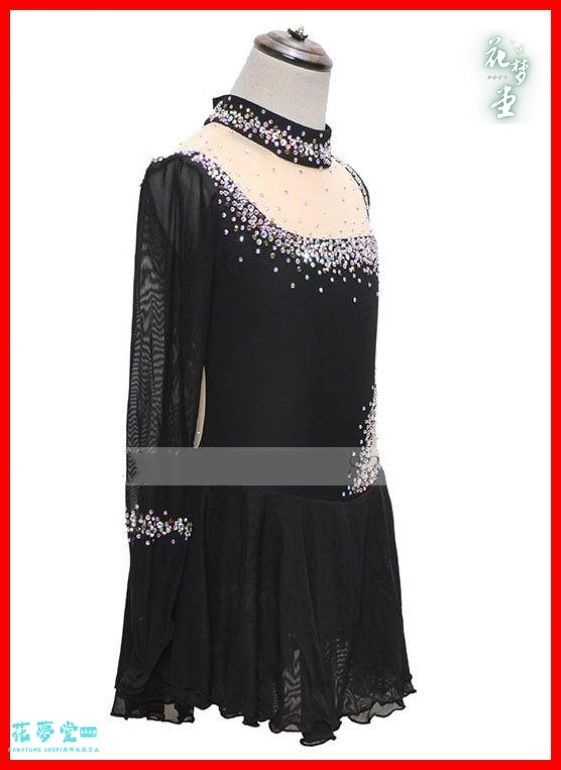 新品未使用 フィギュアスケート衣装　ハイネック ストーン オーダーメイド 新品未使用 フィギュアスケート衣装 ハイネック ストーン オーダー