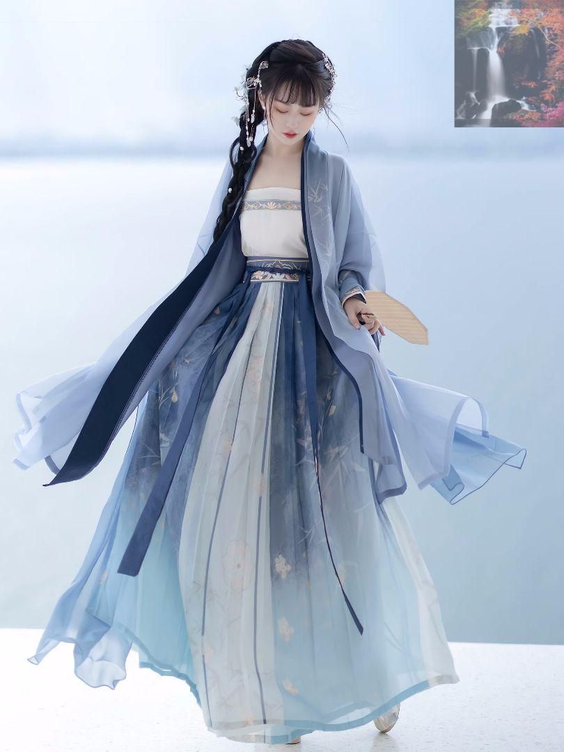 H216 漢服 コスプレ ワンピース 唐装 仙女服 中華風 HF-237新品 漢服 コスプレ ワンピース 唐装 仙女服 中華風