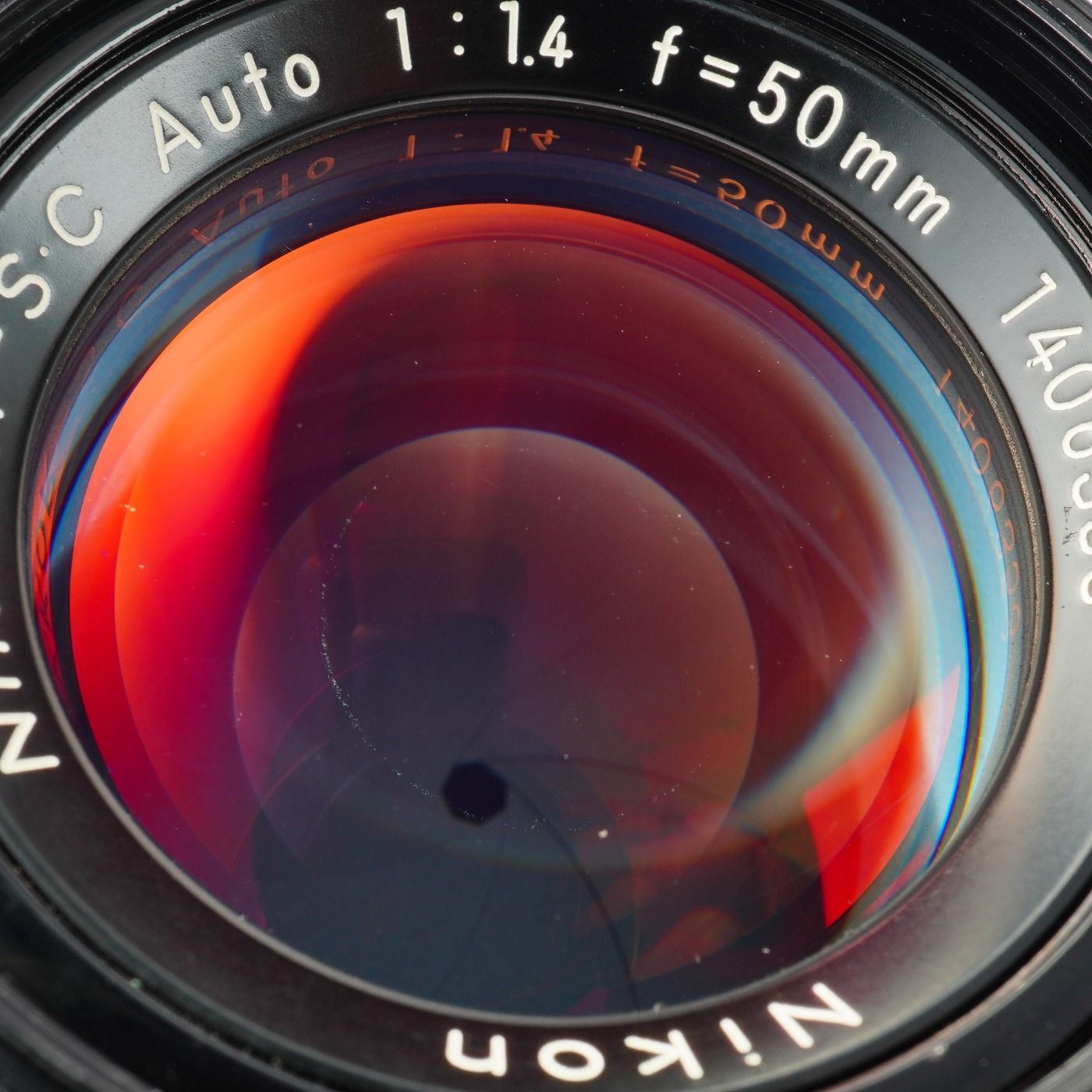 【実用良品】ニコンNikkor-S.C Auto 50mm f1.4非Ai単焦点 Nikon ニコン NIKKOR-S.C 非Ai 50mm F/1.4 単焦点レンズ 良品