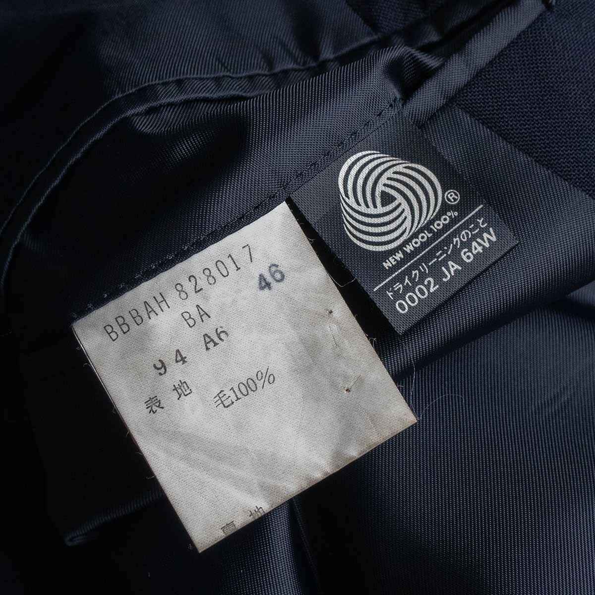 最高級品】346 BROOKS BROTHERS【テーラードジャケット /紺ブレ