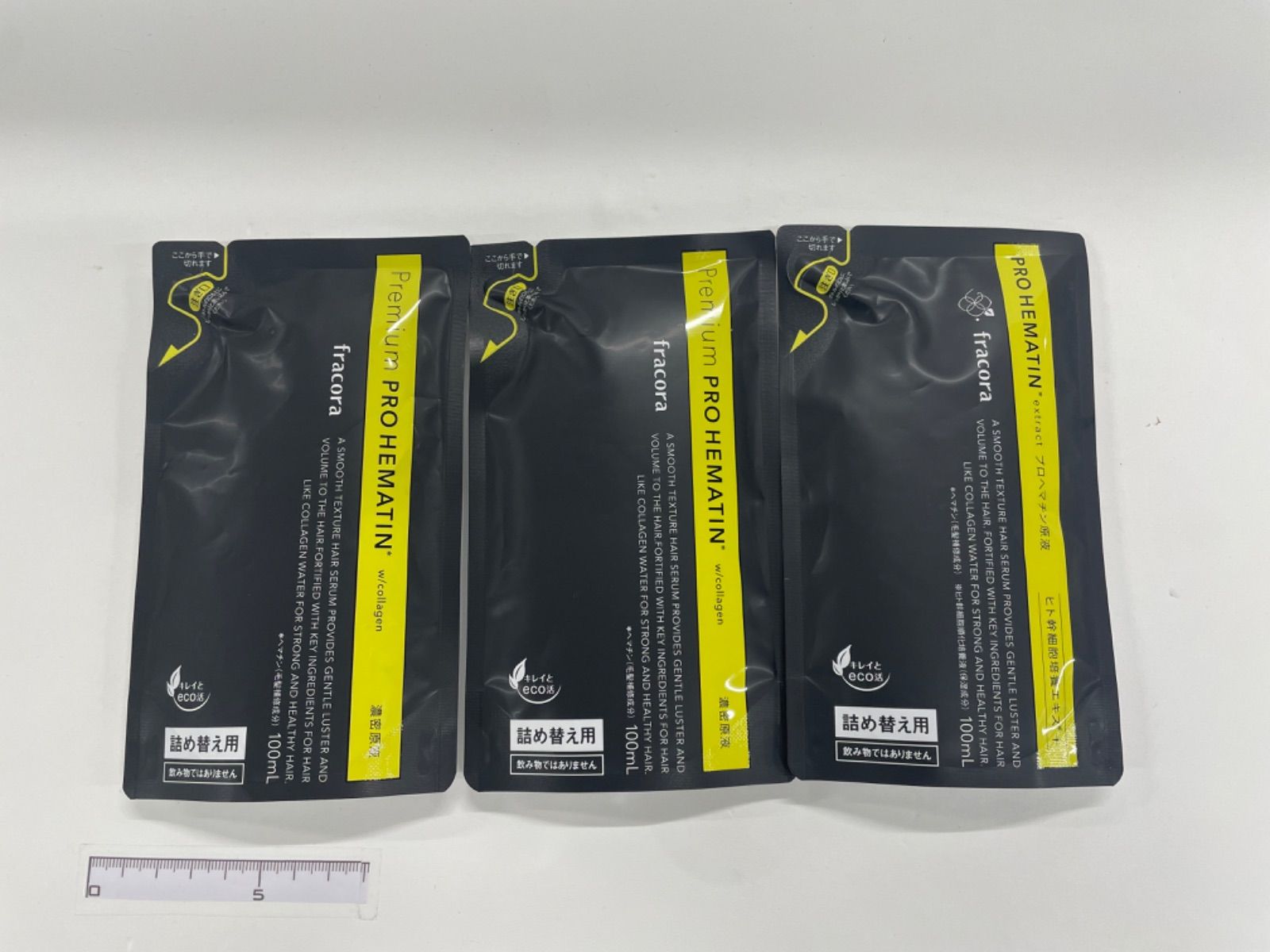 F389 K fracora フラコラ プロヘマチン原液 ヒト幹細胞培養エキス 詰め替え用 100ml プロヘマチン濃密原液 詰め替え用 100ml 2個 計3点セット
