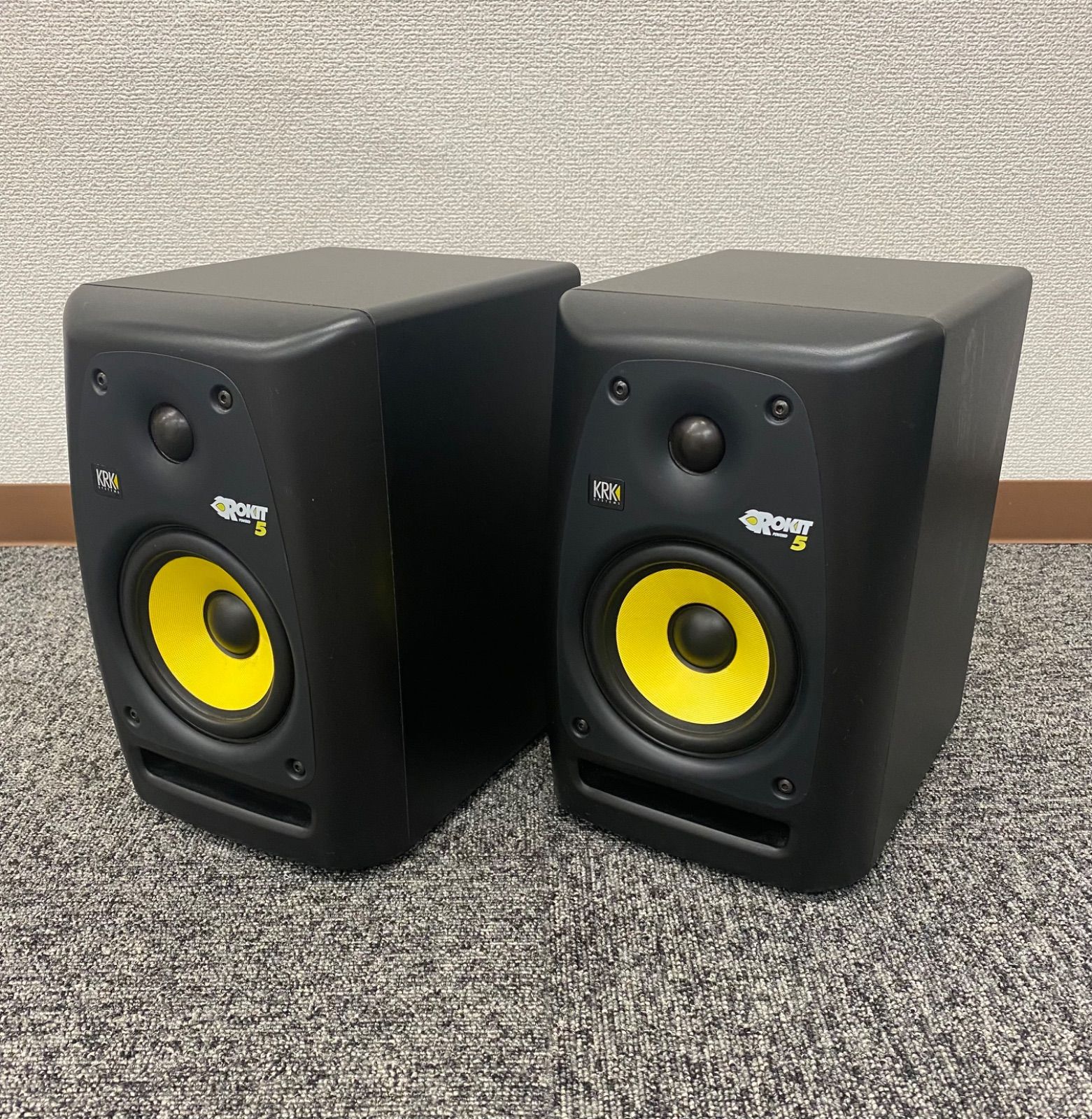 KRK ROKIT5 RPG2 スピーカー 本体のみ 2個セット ジャンク 動作未確認