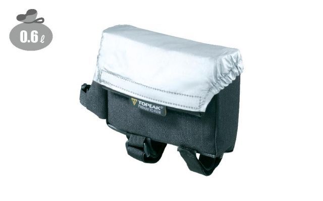 [最短即日発送] 　TOPEAK(トピーク) TriBag(W/rain cover) トライバッグ (レイン カバー付) ブラック  送料無料