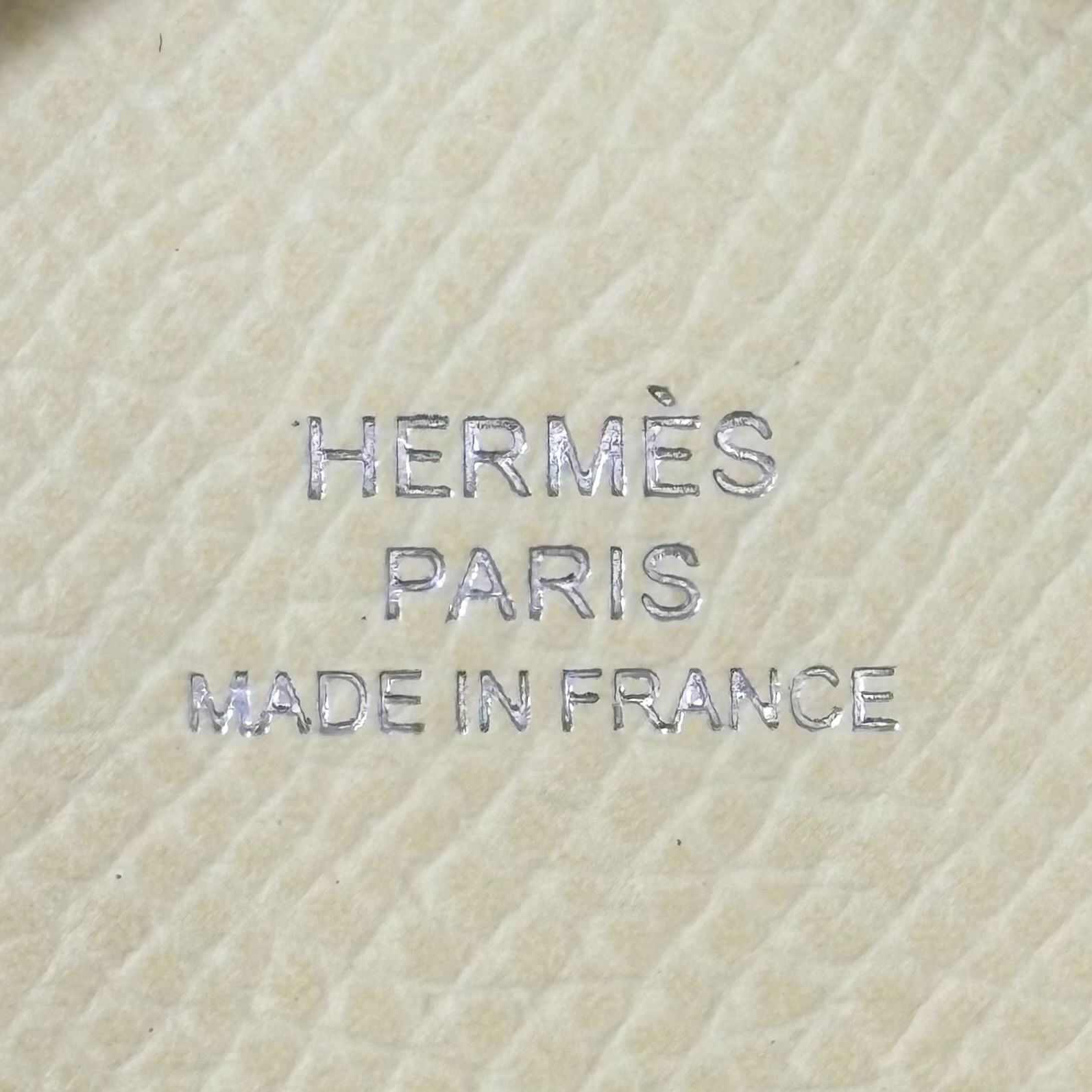 イエロー レザー