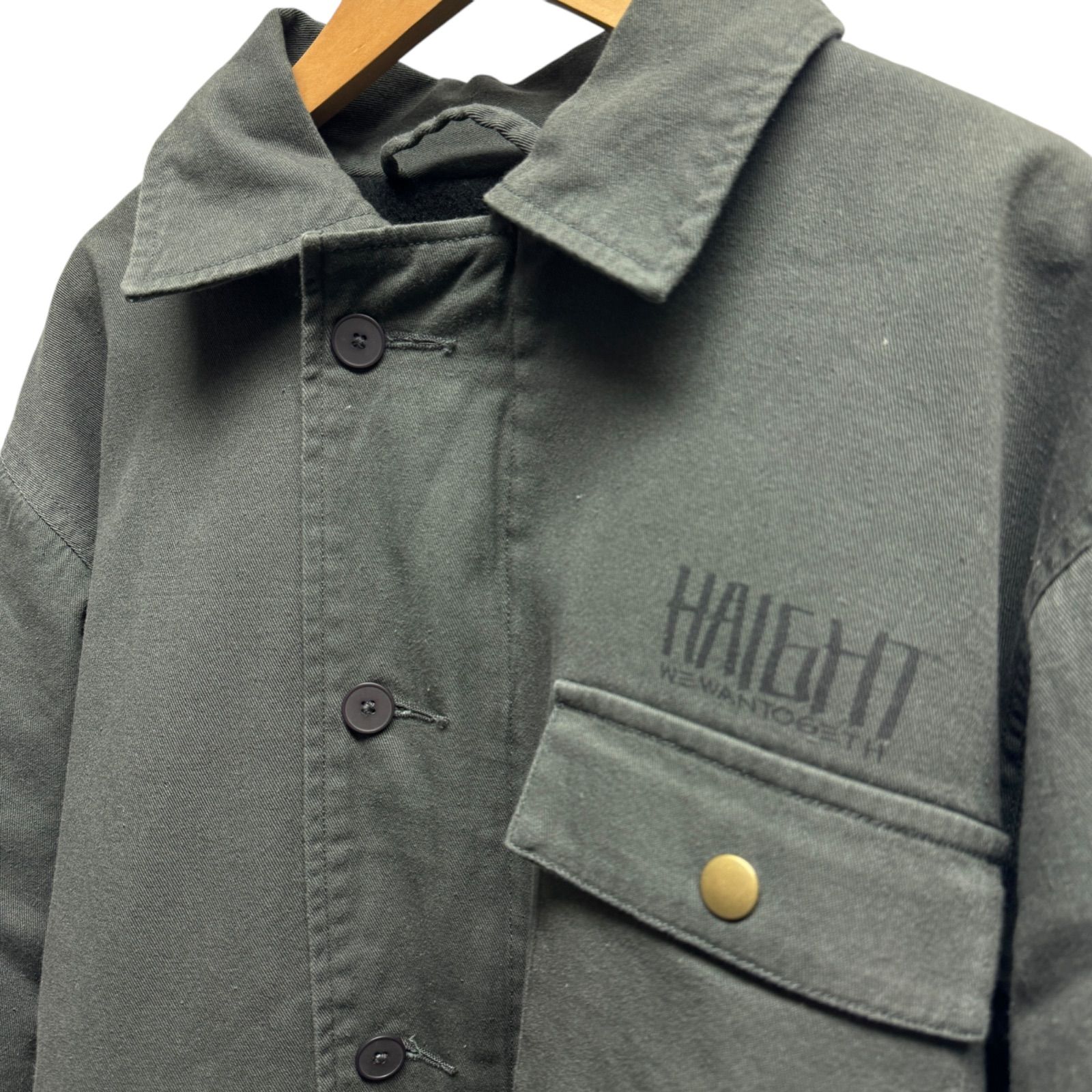 HAIGHT ヘイト Washed Deck Jacket デッキジャケット バック HAIGHT ヘイト Washed Deck Jacket デッキジャケット バック