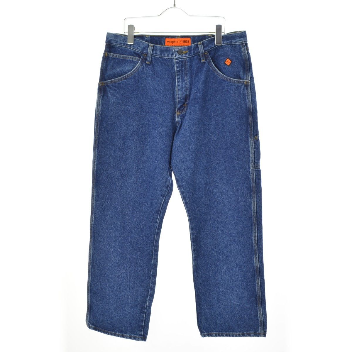 【WRANGLER】FLAME RESISTANT CARPENTER DENIM - US限定ペインターパンツ
