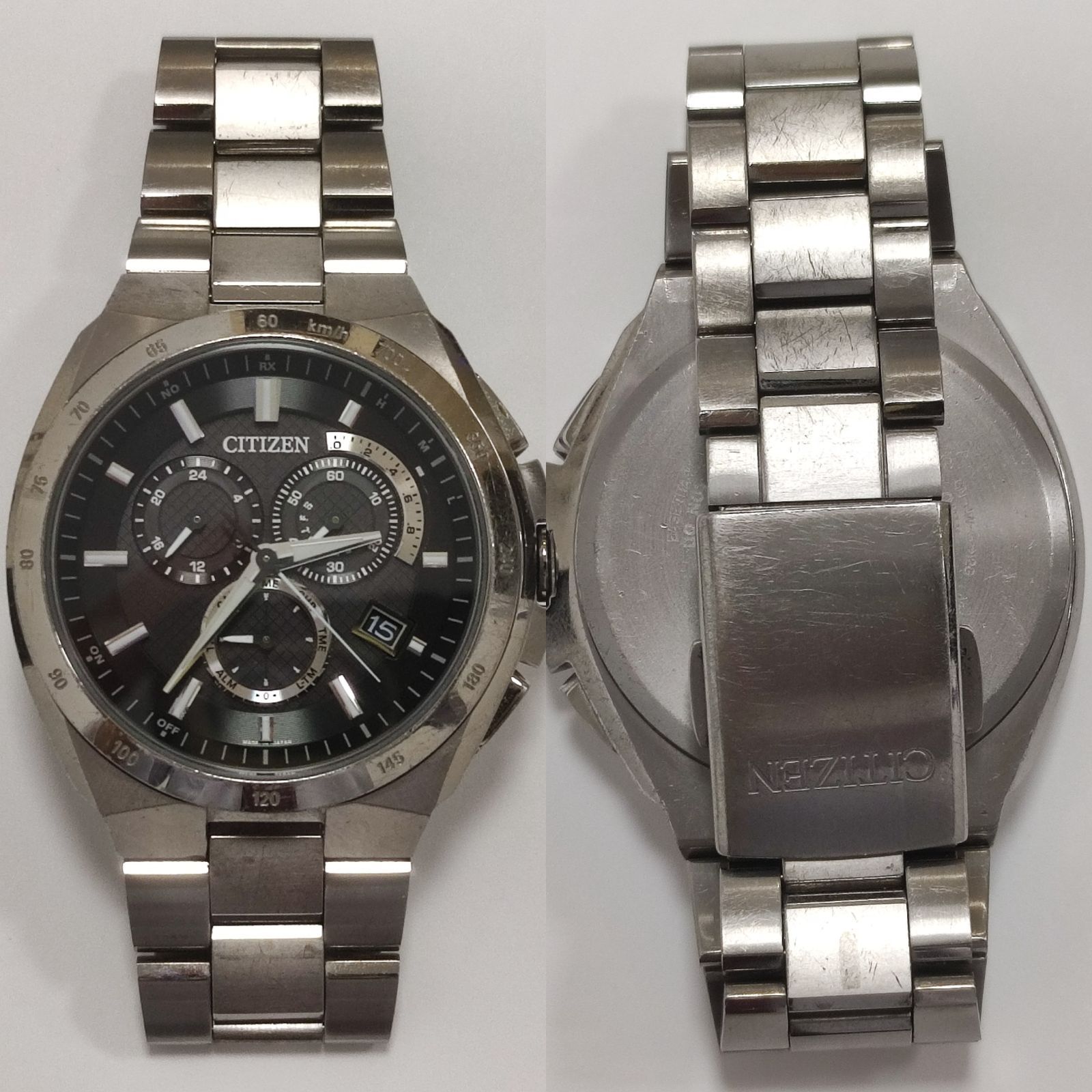 ☆ノリパパ様専用☆CITIZEN ATTESA アテッサ AT3010-55E(E610-T018505