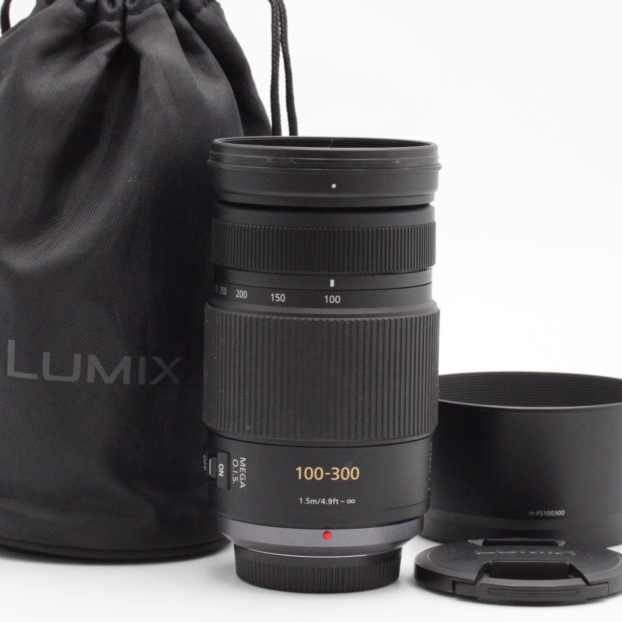 Panasonic Lumix G VARIO 100-300mm/F4.0-5.6 /MEGA O.I.S. H-FS100300 ...