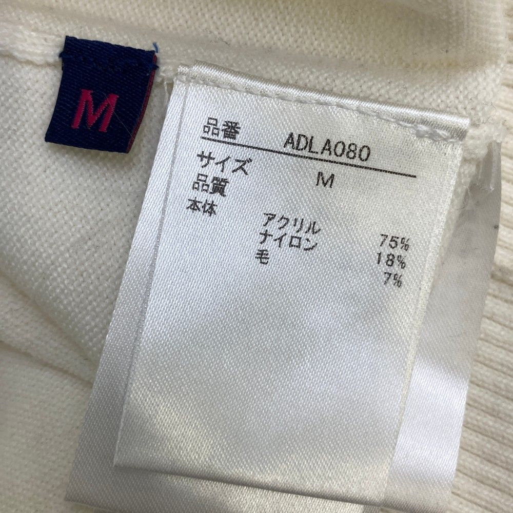 サイズ：M ADMIRAL アドミラル ウール混 ニット セーター
