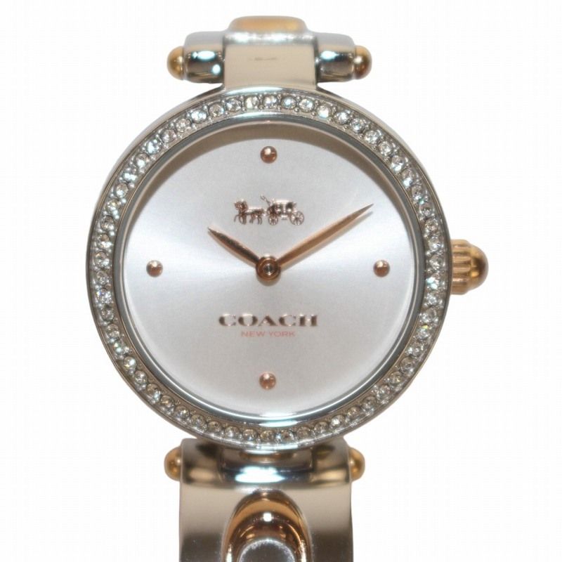 コーチ COACH 腕時計 ラインストーン PARK 14503652 シルバー