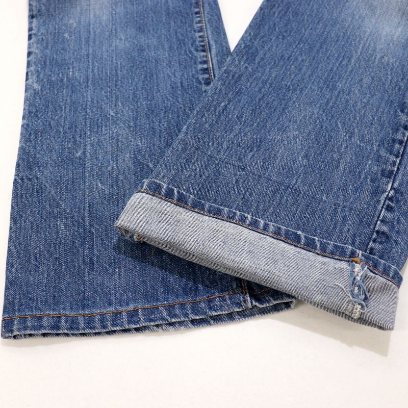 70s USA製 vintage Levi's 66前期 ボタン裏16 517 デニムパンツ メンズ