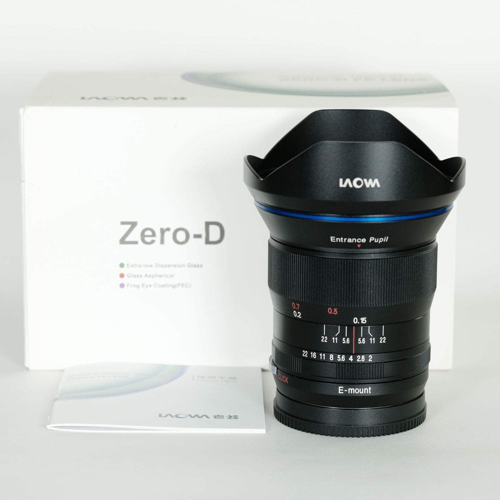 美品] LAOWA 15mm F2 Zero-D [ソニーE用] / ソニーEマウント