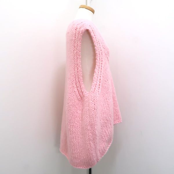 BLAMINKブラミンク ニット ピンク カシミヤ ベスト BLAMINKブラミンク ニット ピンク カシミヤ ベスト BLAMINK