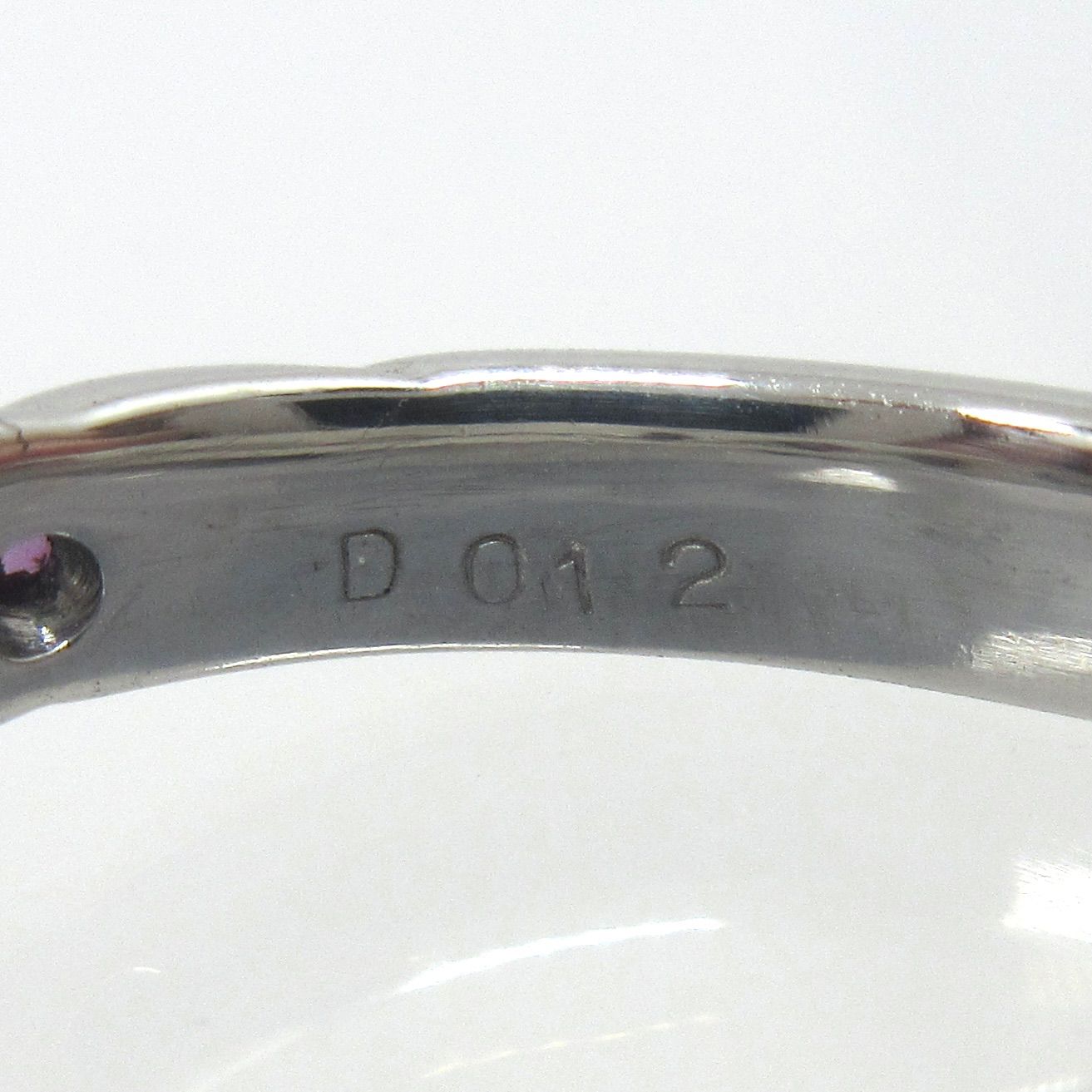 ダイヤ リング D0.12ct プラチナ Pt900 ピンクダイヤ 指輪 ダイヤ リング D0.12ct プラチナ Pt900 ピンクダイヤ 指輪 ピンク