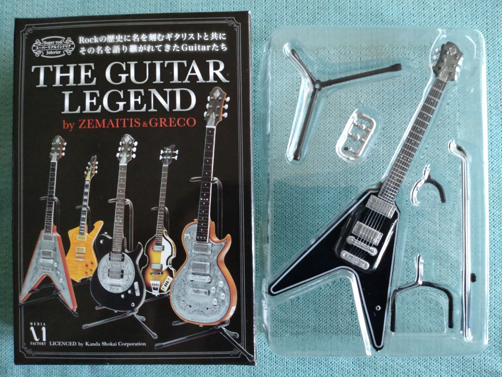 ZEMAITIS GZV-2700 IF ～THE GUITAR LEGEND by Zemaitis ＆ Greco～ 1/8スケール 公式ギターフィギュア  ☆ゼマイティスギターコレクション ☆ギターフィギュア - メルカリ