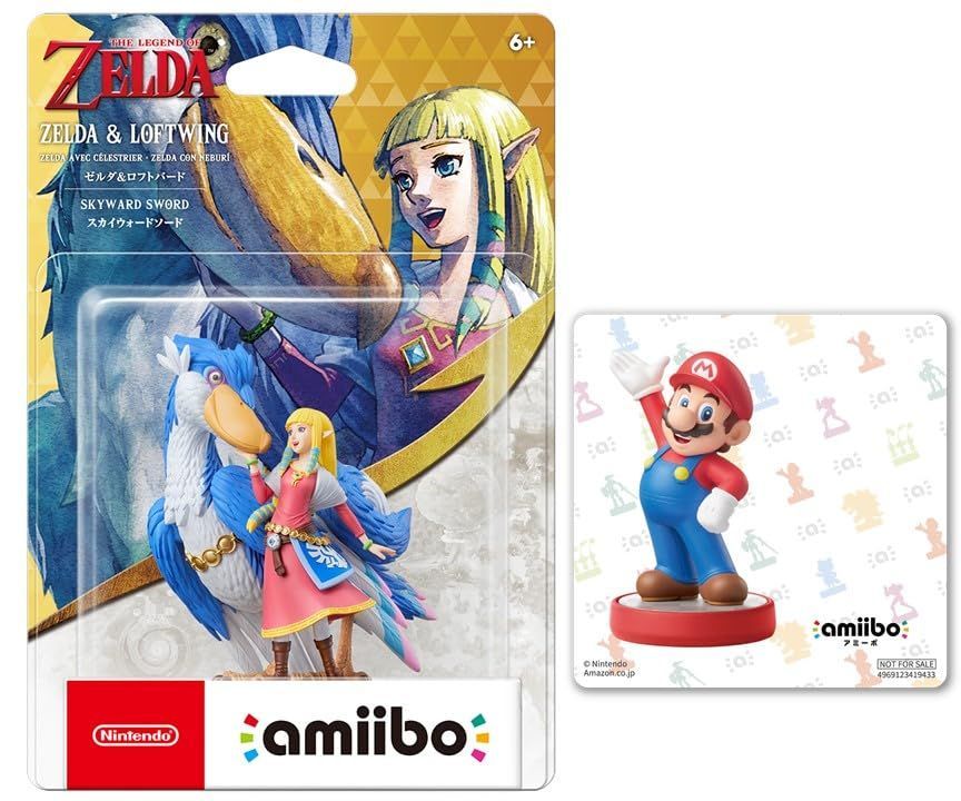 amiibo ゼルダu0026ロフトバード【スカイウォードソード】(ゼルダの伝説シリーズ) オリジナルステッカー 同梱