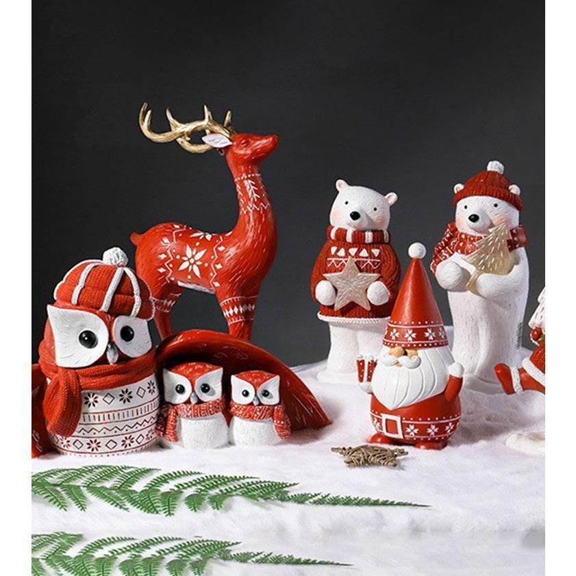 灯りがともる、動くサンタさんの置物　アンティークインテリア 灯りがともる、動くサンタさんの置物 アンティークインテリア