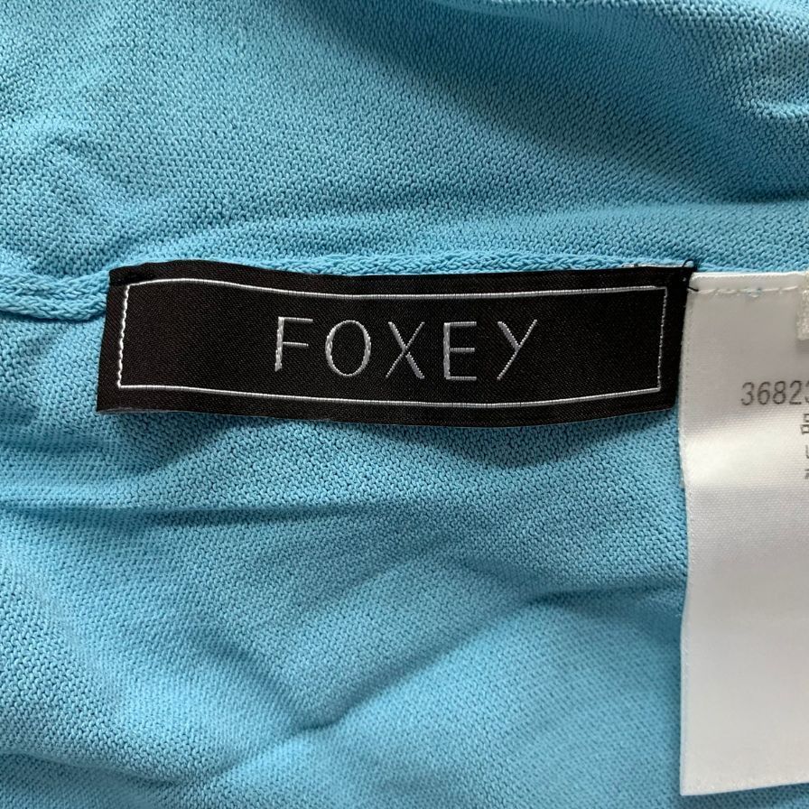 フォクシー 長袖カーディガン アッパースタンダード 36823【AFB36】 36823 Cardigan “Upper Standard” – FOXEY 公式オンラインストア