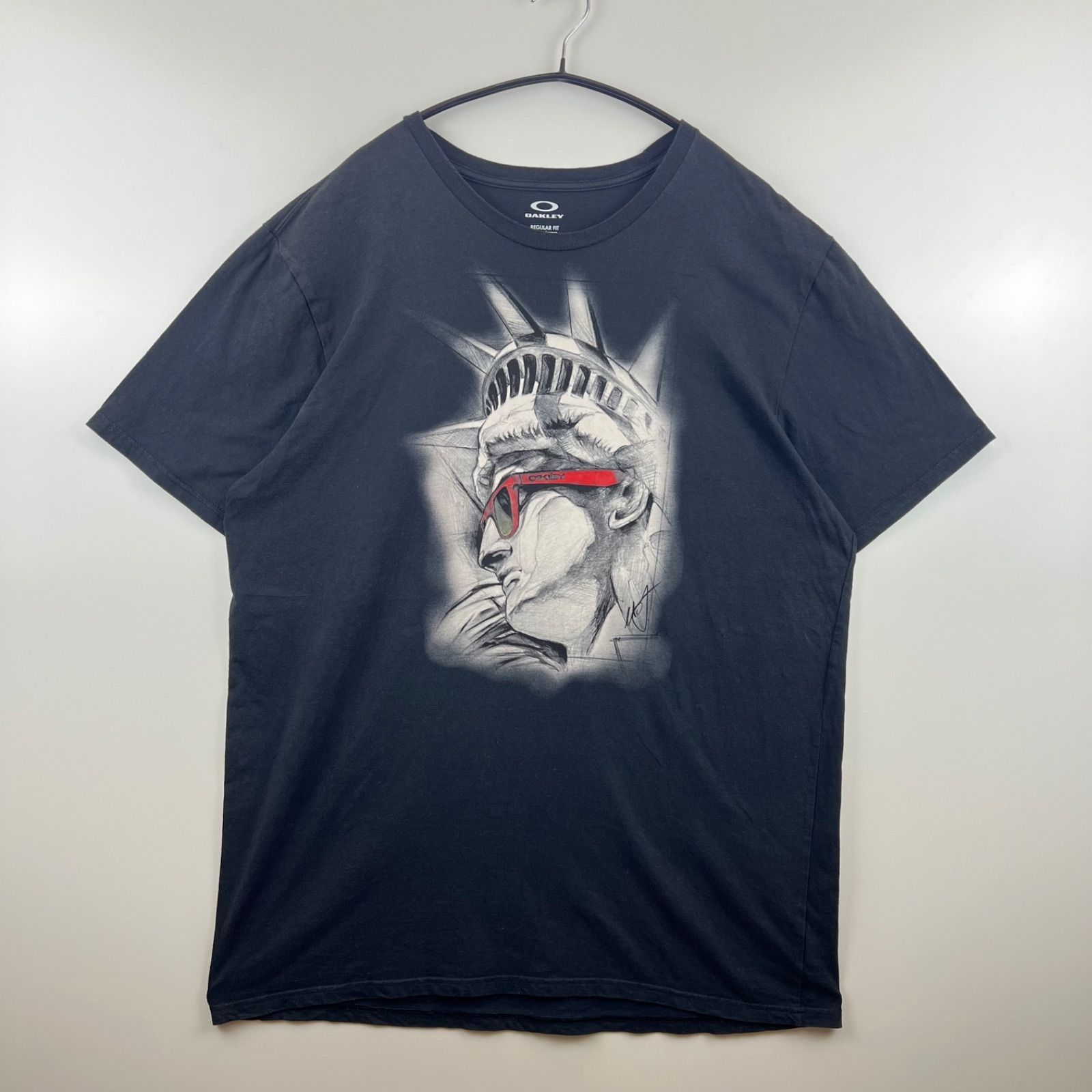 OAKLEY 2013aw archive statue of liberty Tee XXL オークリー 自由の 