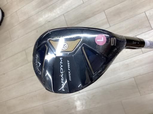 キャロウェイ PARADYM MAX FAST U5 レディース ユーティリティ UT ELDIO 40 for CW PARADYM UT フレックスL レディース 女性用 右利き 右用 Aランク ゴルフクラブ