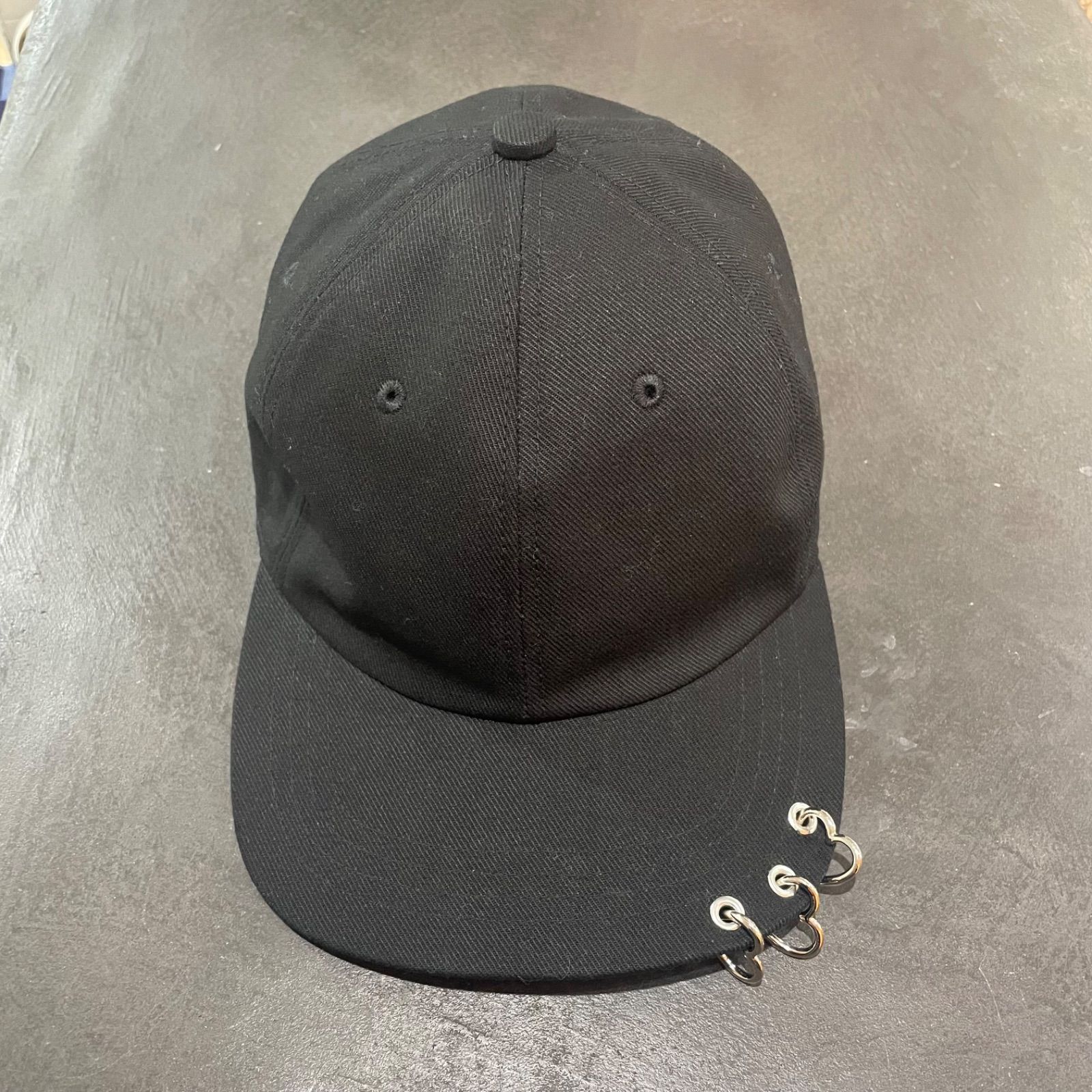 the Virgins  heart logo cap ブラック theVirgins bijou cap | the Virgins (Women