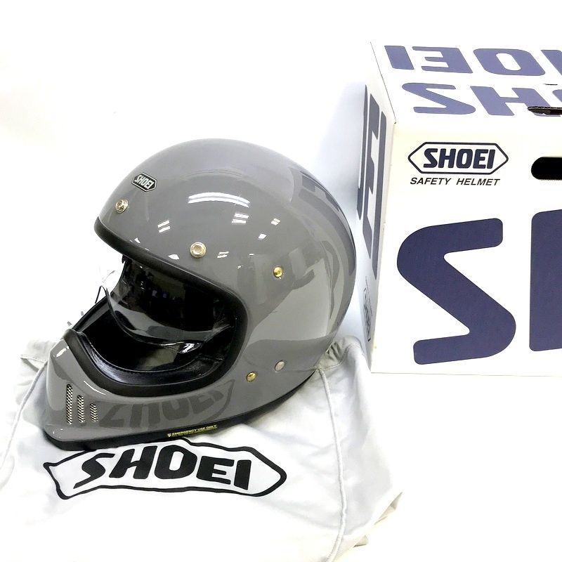 SHOEI EX-ZERO イーエックス ゼロ フルフェイス ヘルメット オートバイ ツーリング ライディング バイカー Mサイズ バサルトグレー  ショウエイ 2023年製 バイク用品 TA0913◇ - メルカリ