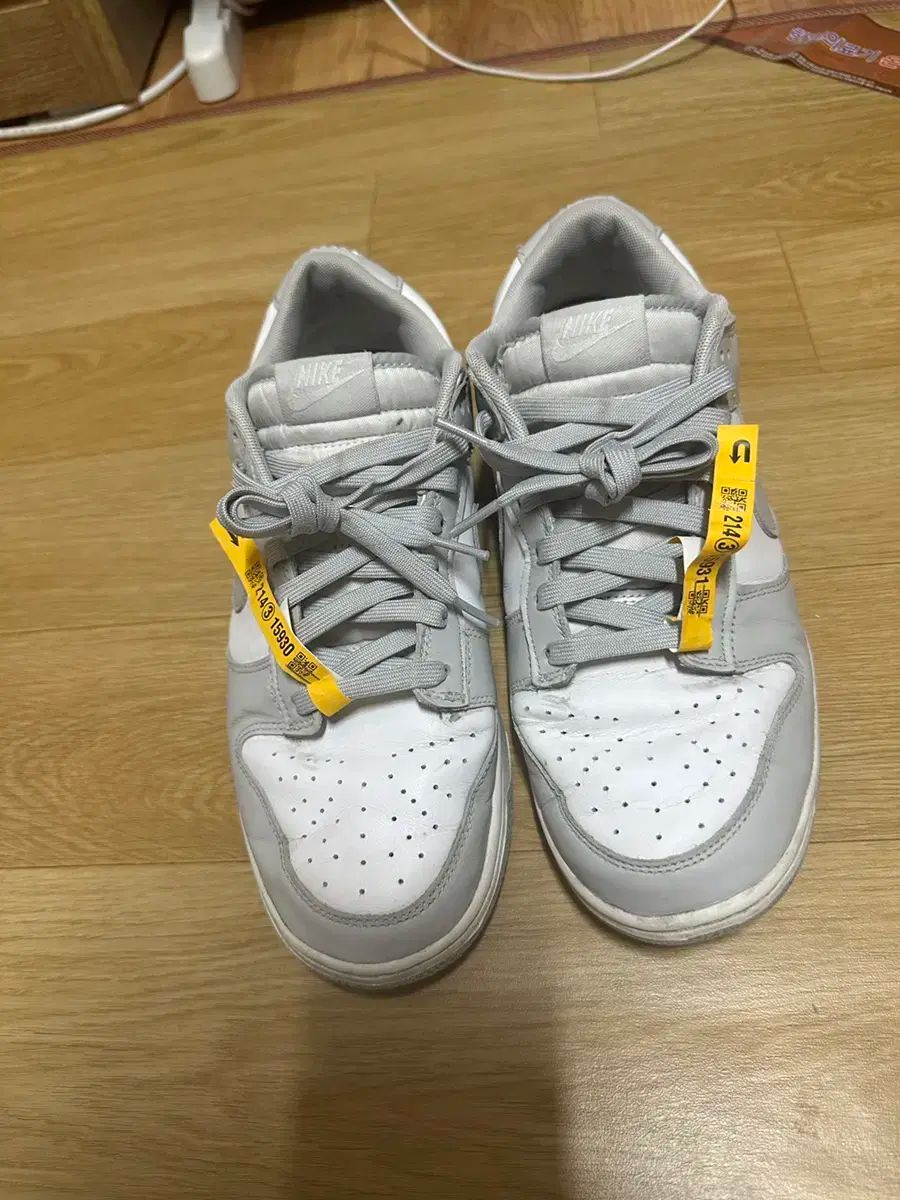 【雷市場（ポンジャン）商品韓国直送】NIKE(ナイキ) ダンク ロー グレーフォグ 280