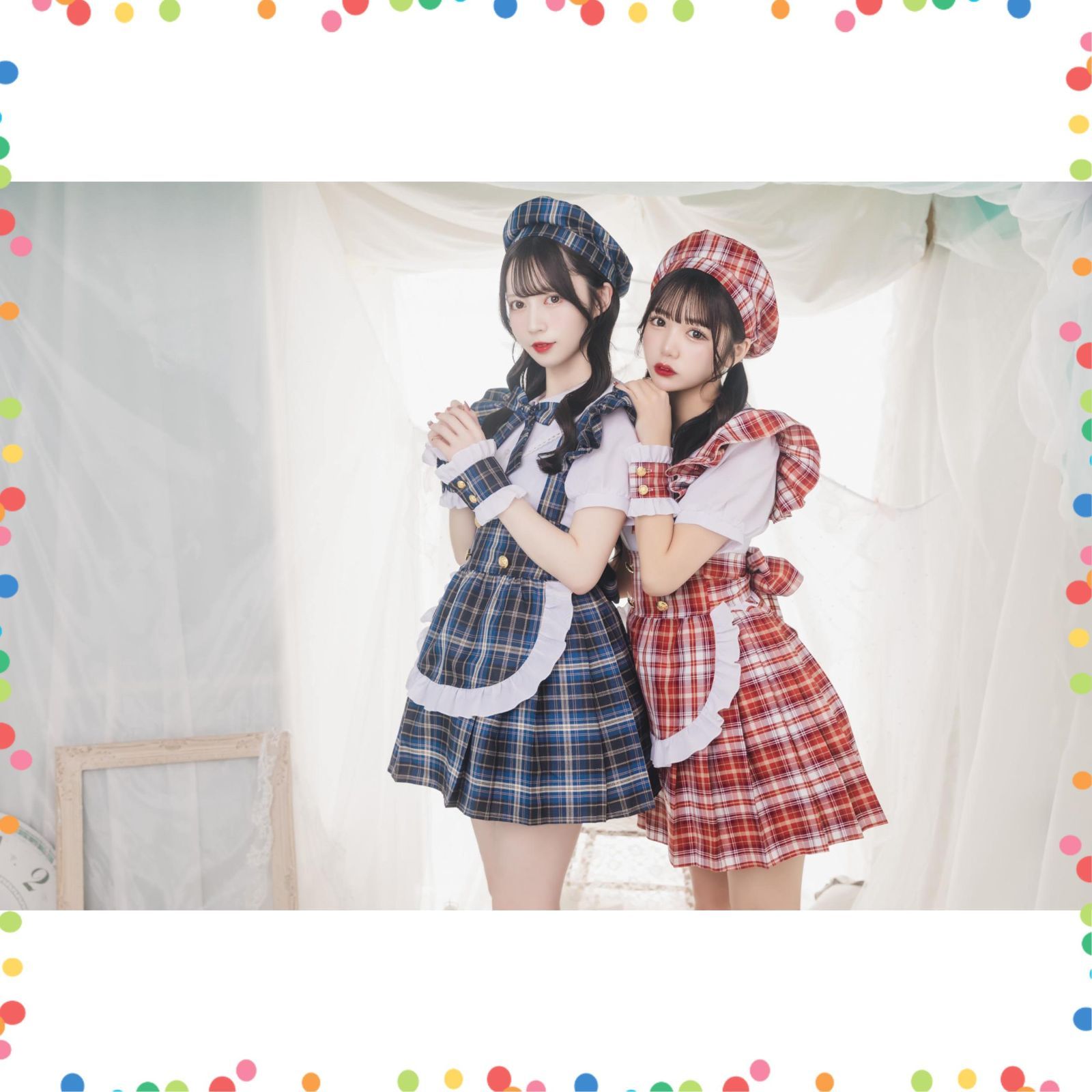 レディース アイドルチェックメイド