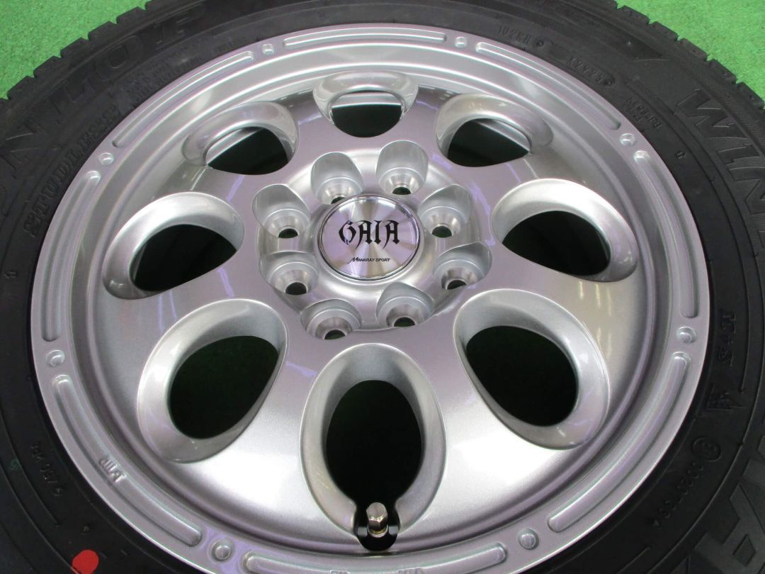 日産 NV200用 スタッドレスセット 5J-14 4H114.3＆100 42 ダンロップLV01 165 80R14 97 95N付き