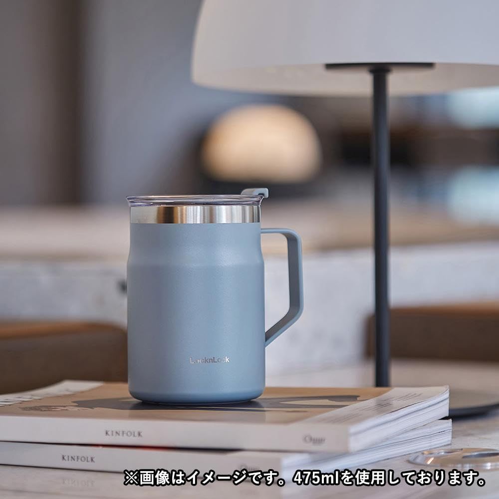  ロック＆ロック メトロ ブルー 355 ml ステンレス 保冷 保温 ふた付き マグカップ ベストコ その他 弁当箱 水筒