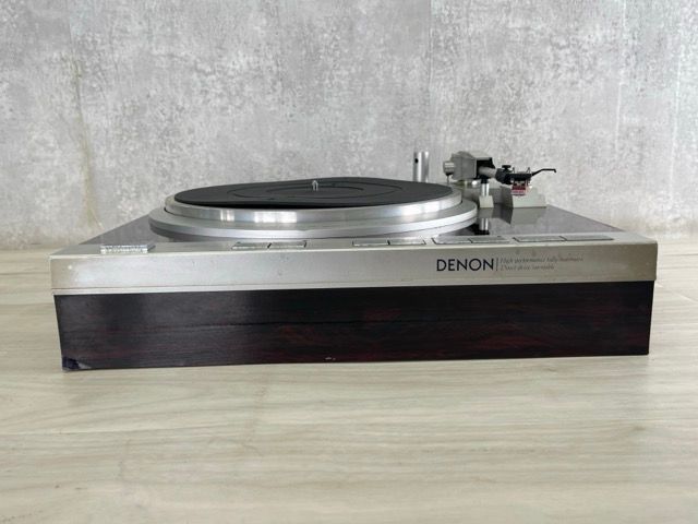 ターンテーブル ジャンク品 DENON デノン DP-47F フルオート カートリッジ付き DL-80 MC レコードプレーヤー | 514329