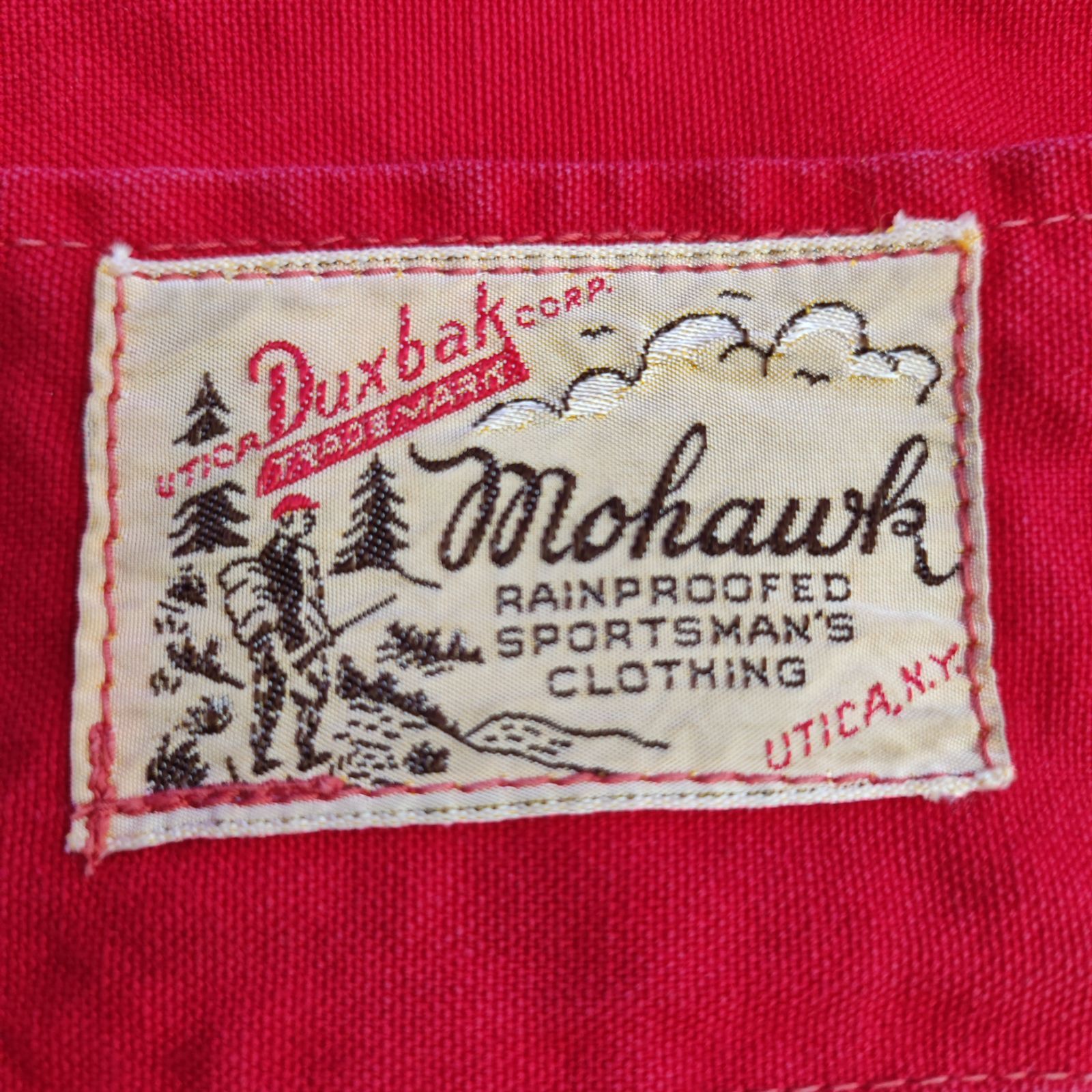 50s 60s ハンティングジャケット　duxbak 50s Duxbak ダック地 ハンティングジャケット 茶 - Sixpacjoe