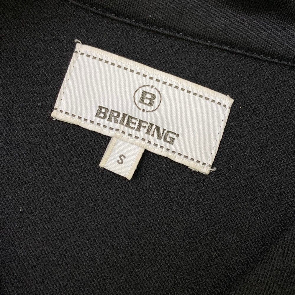 新品未使用タグ付 BRIEFING レディース ブラック ハーフジップシャツ S 新品未使用タグ付 BRIEFING レディース ブラック ハーフジップシャツ S