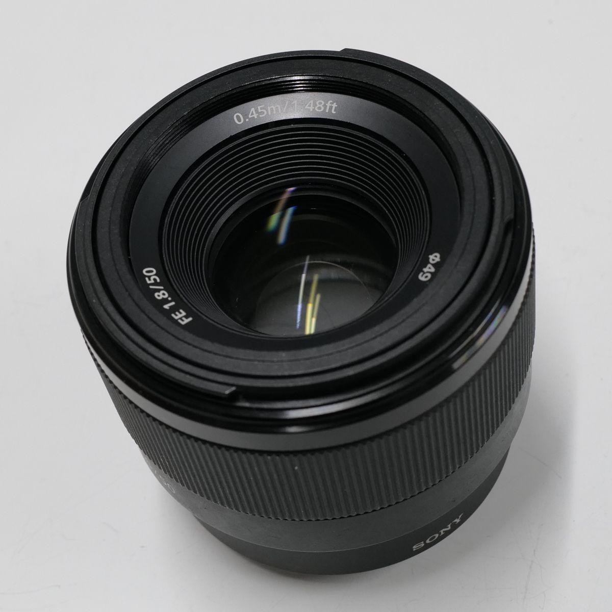 SEL50F18F SONY デジタル一眼α用レンズ USED美品 FE 50mm F1.8 E