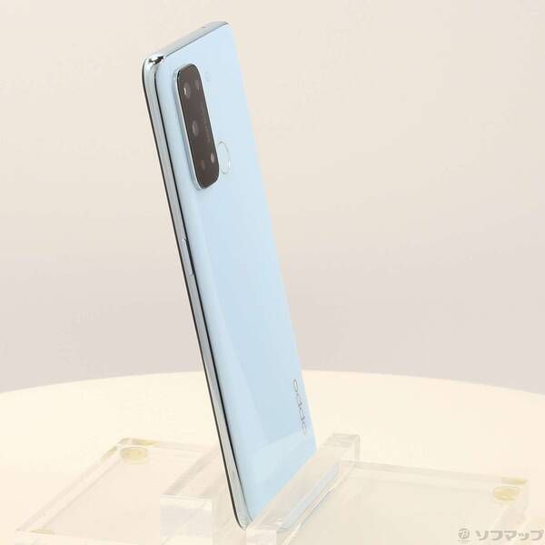 品〕 OPPO Reno5 A 128GB アイスブルー A101OP Y!mobile SIMフリー