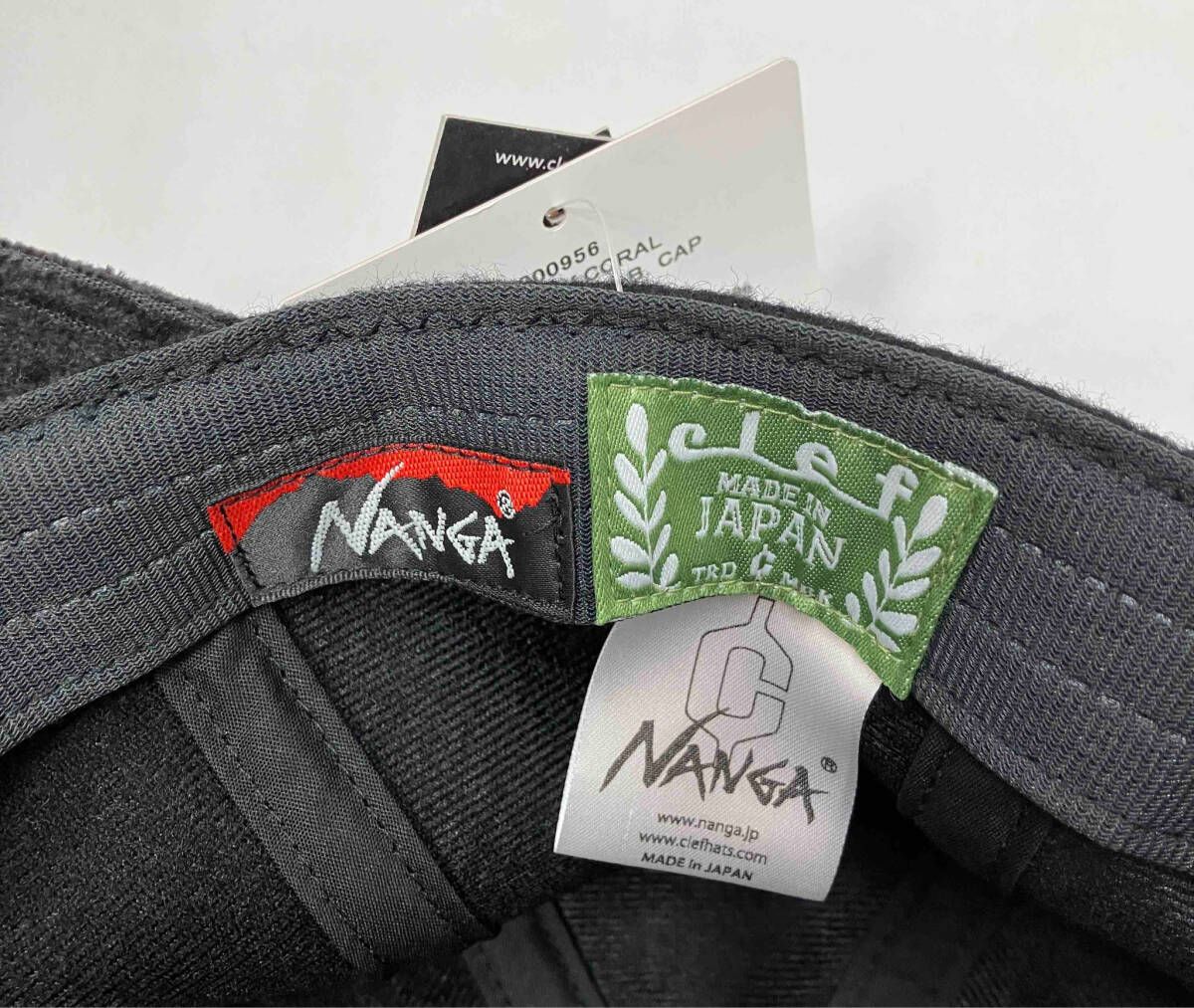 帽子 Nanga Clef CORAL FLEECE WIRED B.CAP OLV 0025_NAC031_BGRY01.jpg?v=