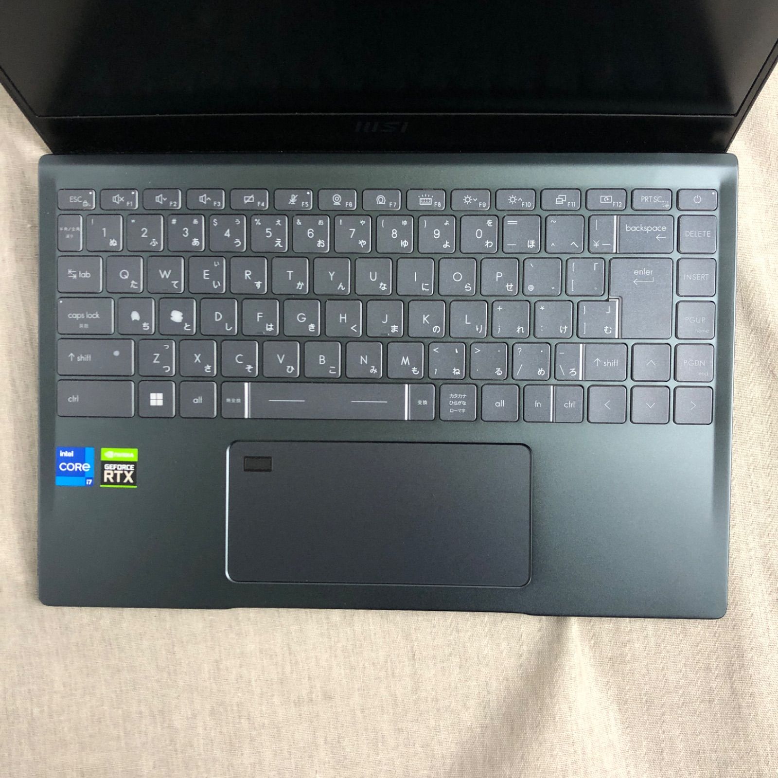 ◇ジャンク品・本体のみ◇MSI Prestige 14 A12UC-010JP【i7-1280P/RTX 