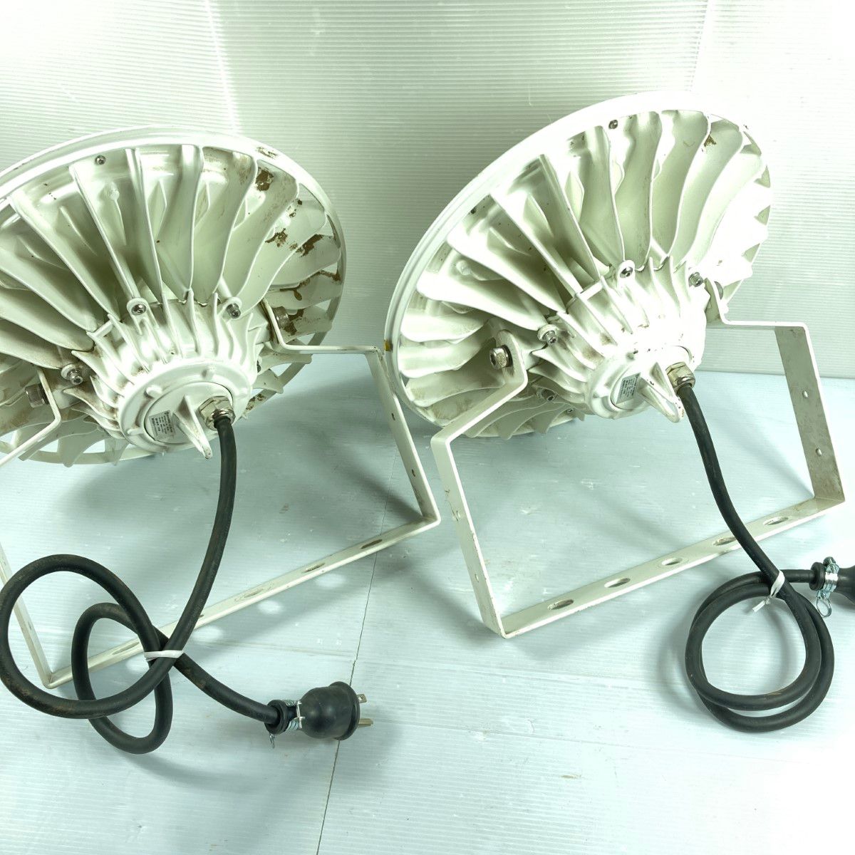 T-NET JAPAN 100-242v 高天井用LED照明 NT700N-SL-FB ホワイト 2個組