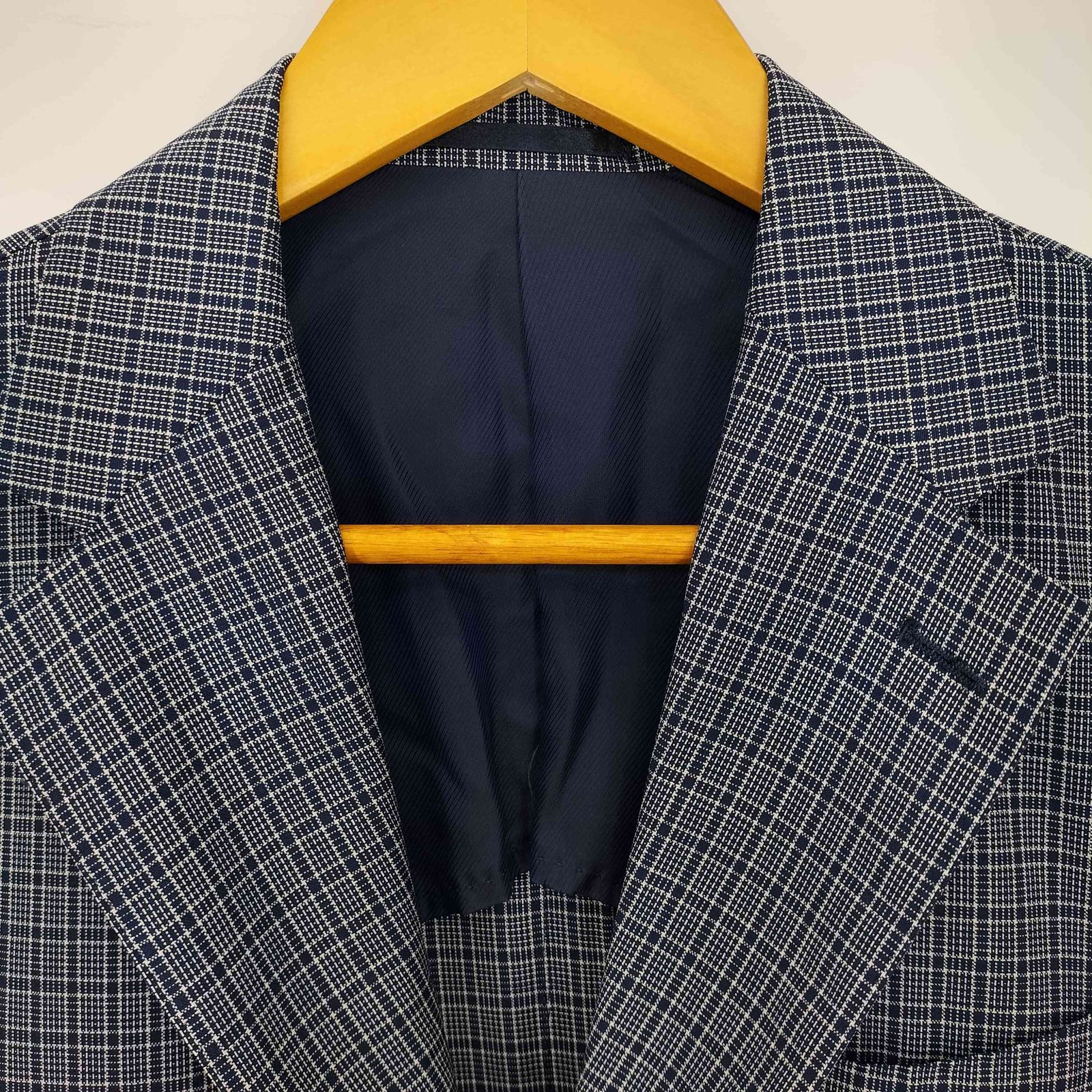 新品 エディフィス×ロロ・ピアーナ生地 チェック テーラードジャケット