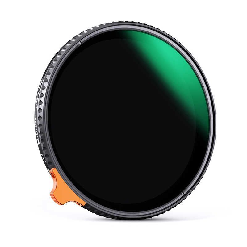 送料無料 ♥ 未開梱 K＆FCONCEPT NANO-X バリアブル NDフィルター 77mm 減光範囲ND2~ND400 KF-NNDX77