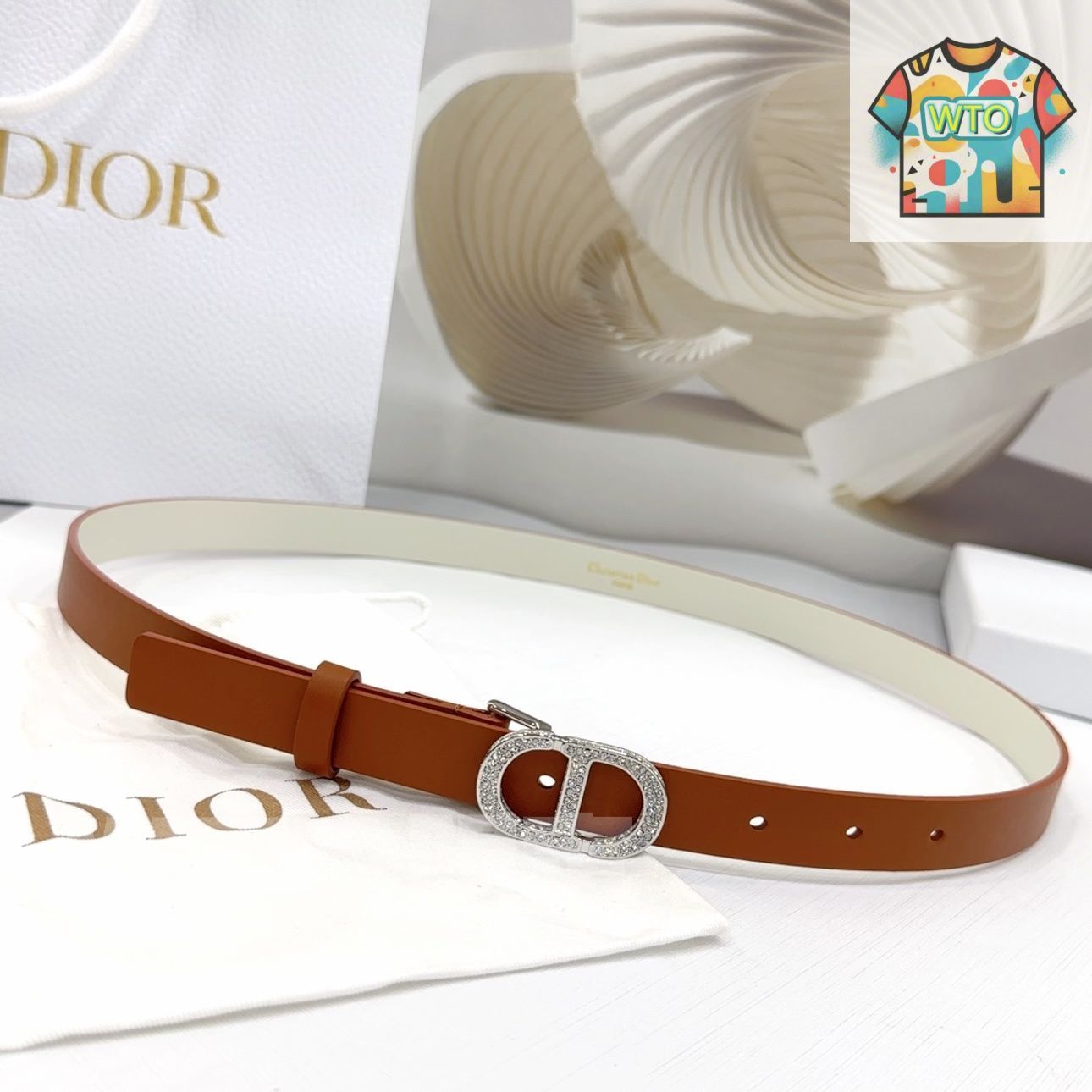Dior ディオール エレガント ファッションベルト11 - メルカリ
