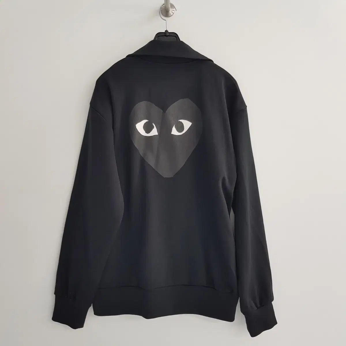 COMME des GARCONS コム デ ギャルソン ジャージ ブラックジップアップ