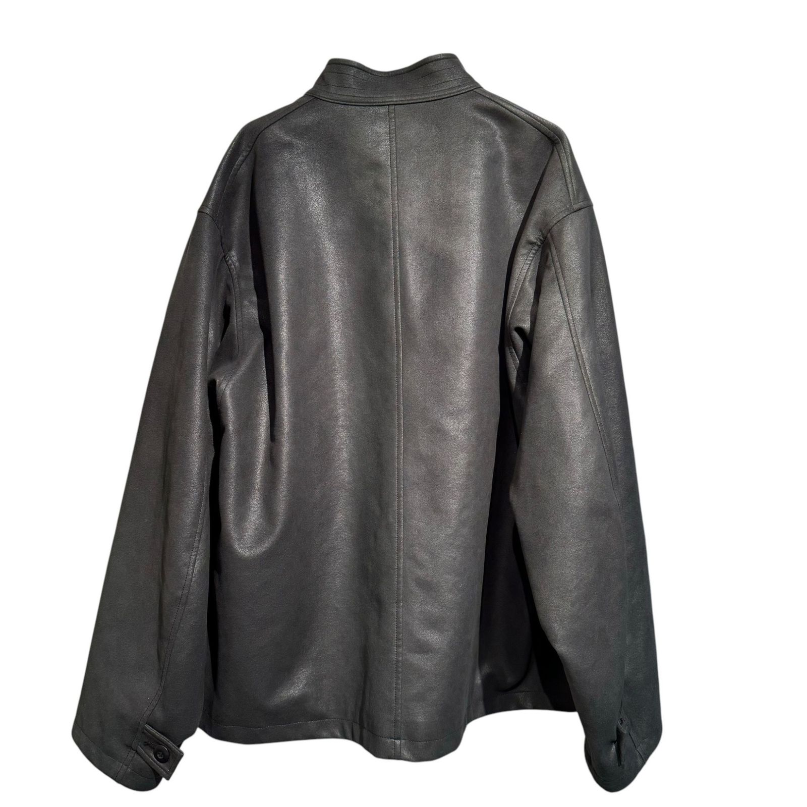 Product Twelve チャイナ レザーブルゾン