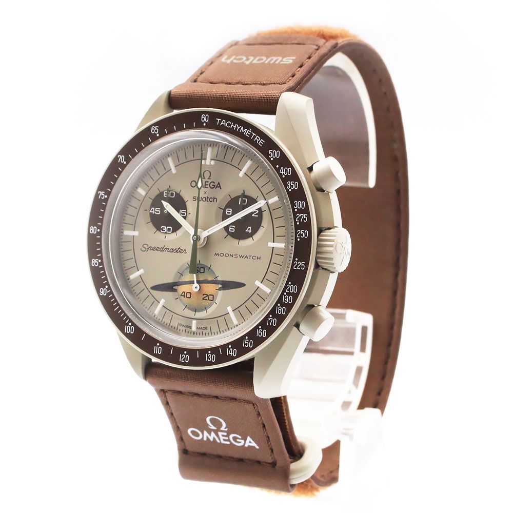 新品未使用　OMEGA×Swatch MISSION TO SATURN 腕時計 MISSION TO SATURN - Bioceramic MoonSwatch Collection
