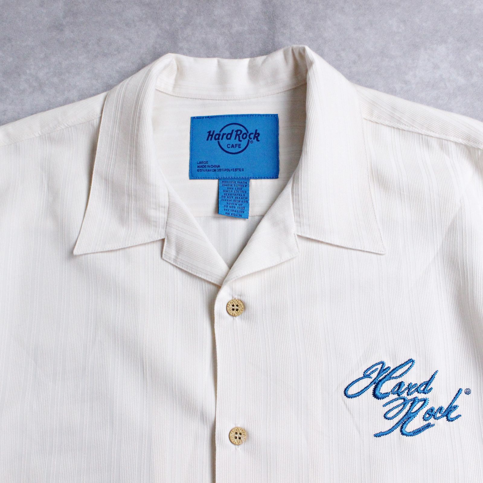 激レア！1990’s OLD STUSSY “OPEN COLLAR”開襟シャツ レア物】開襟シャツ 激レア！1990's OLD STUSSY “OPEN COLLAR”開襟