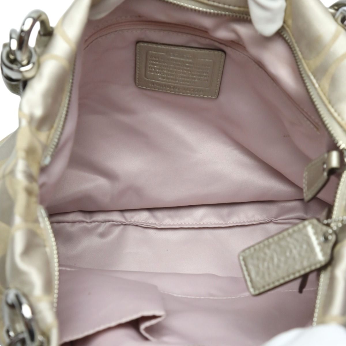 コーチ 16778 クリスティングシグネチャー ハンドバッグ 肩掛け トート