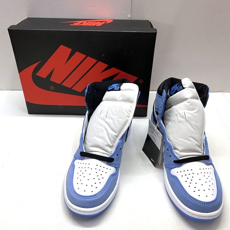 03w14613【タグ/箱付き美品】 Nike Air Jordan 1 High OG University 